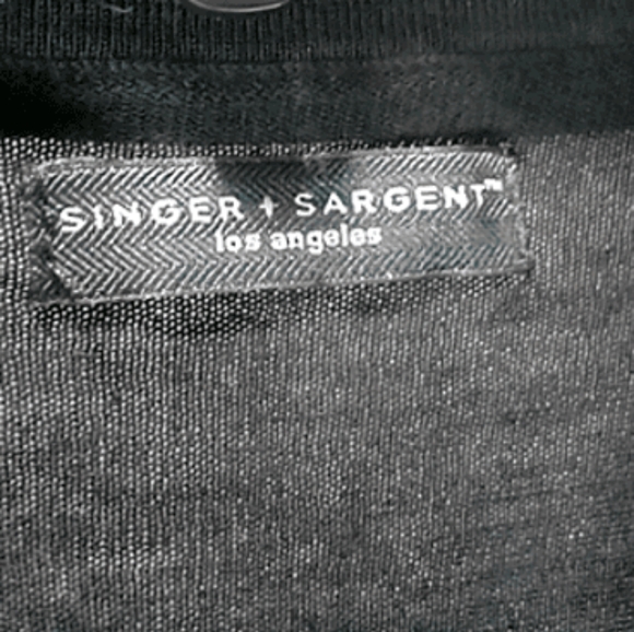 Singer + Sargent LA Lightweight Luxury Knit Buttondown Shirt or Cardigan… - Picture 3 of 6